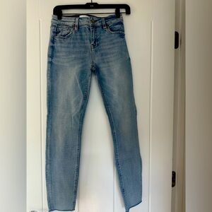 Pistola faded cropped jeans. Size 26
